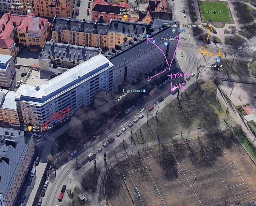 36m2 Unit In Center Hki ~15 Min Walk To Center Helsinki